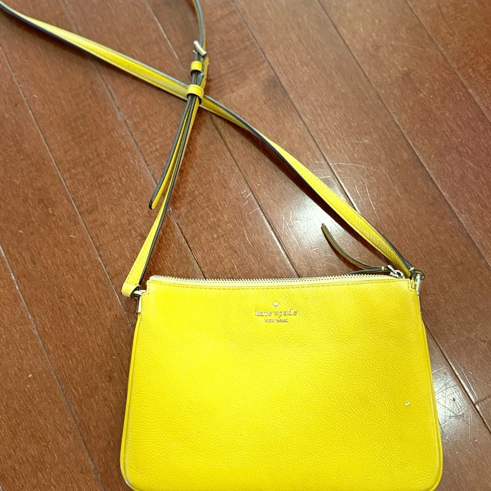Kate Spade Mustard Leather Handbag